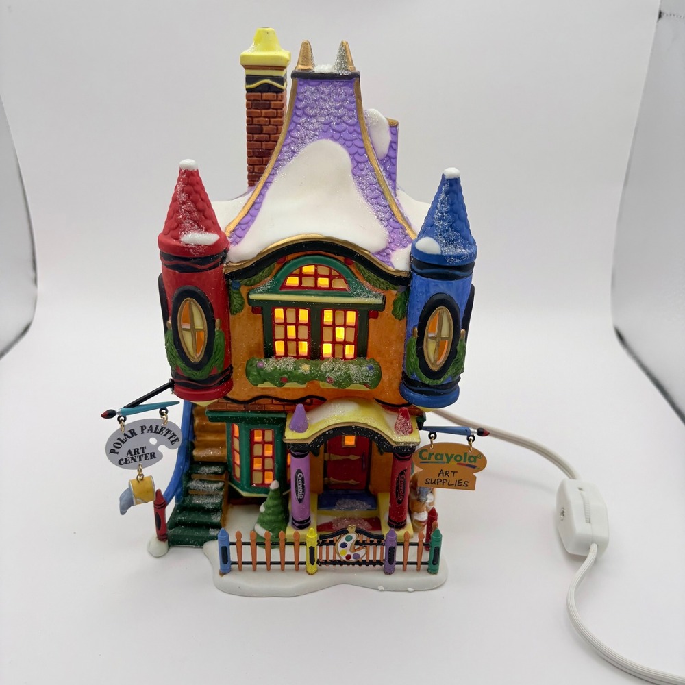Department 56 Polar Palette Art Center Multi Color North Pole Series 56.56726 - Picture 1 of 8